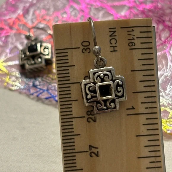 💎 Studio Barse Intricate Silver Earrings - Picture 5 of 5